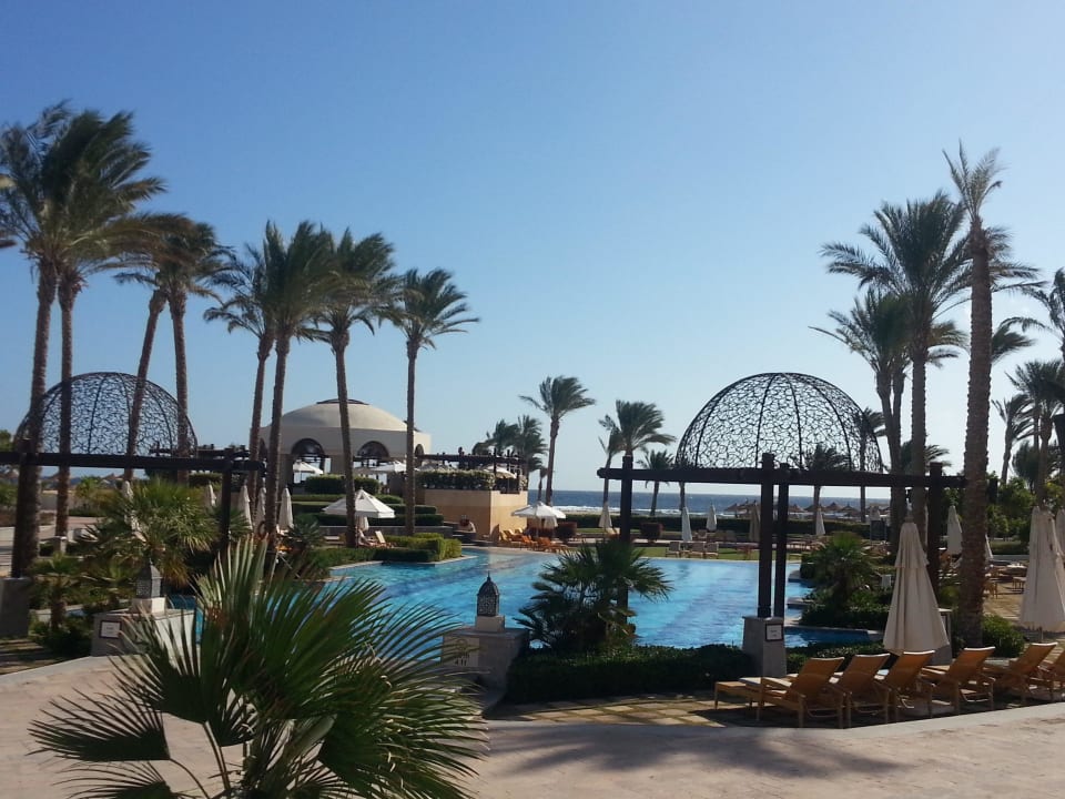 Blick auf Pool, Poolbar & Meer Pickalbatros Palace Hotel-Port Ghalib