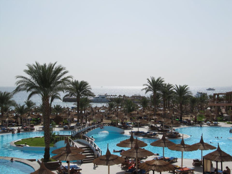 Ausblick von Zimmmer -3091- Beach Albatros Resort