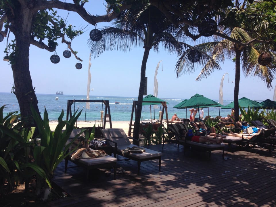Blick zum Strand Novotel Bali Benoa Hotel