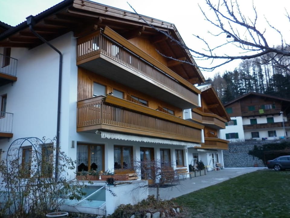 Vista dal giardino Hotel Waldheim