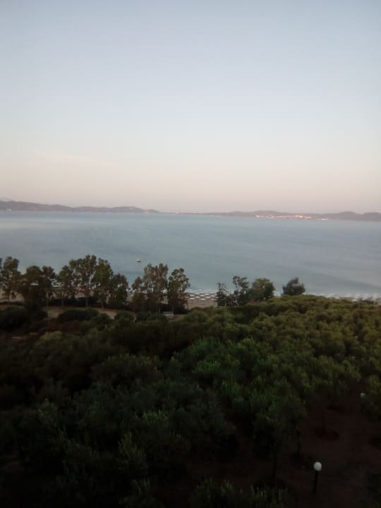 Ausblick Akrathos Beach Hotel