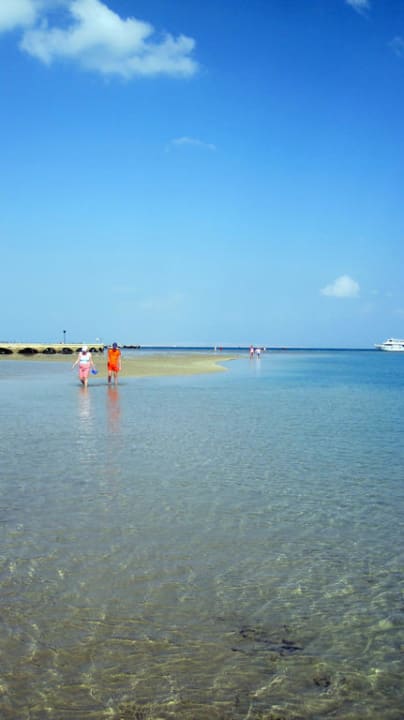 Traumhafter Strand Pickalbatros Alf Leila Wa Leila Resort - Neverland Hurghada