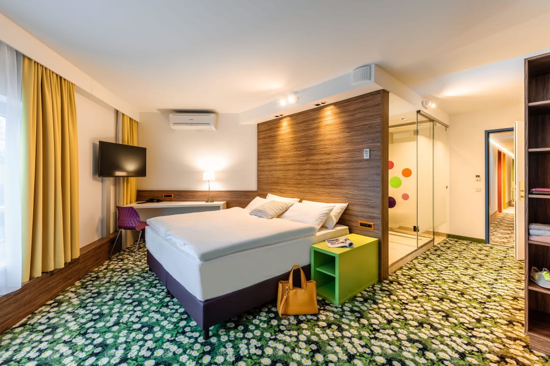 Moderne Superior Zimmer ibis Styles Wien City
