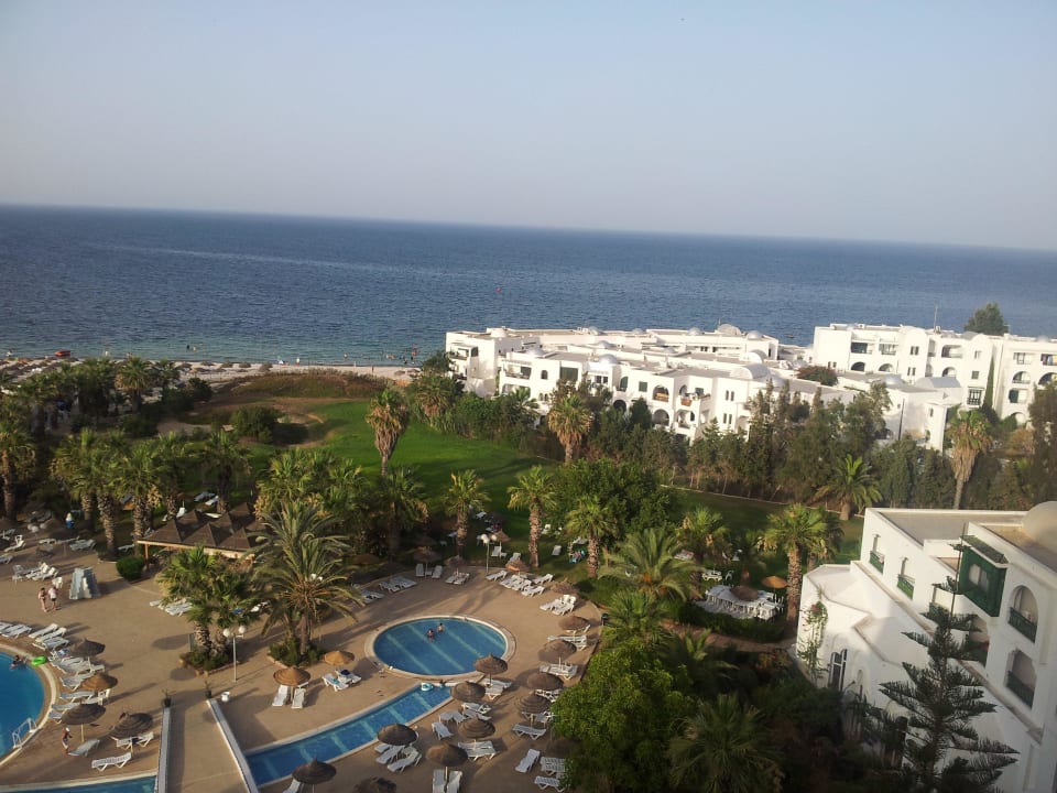 View from our room Hotel Marhaba Palace