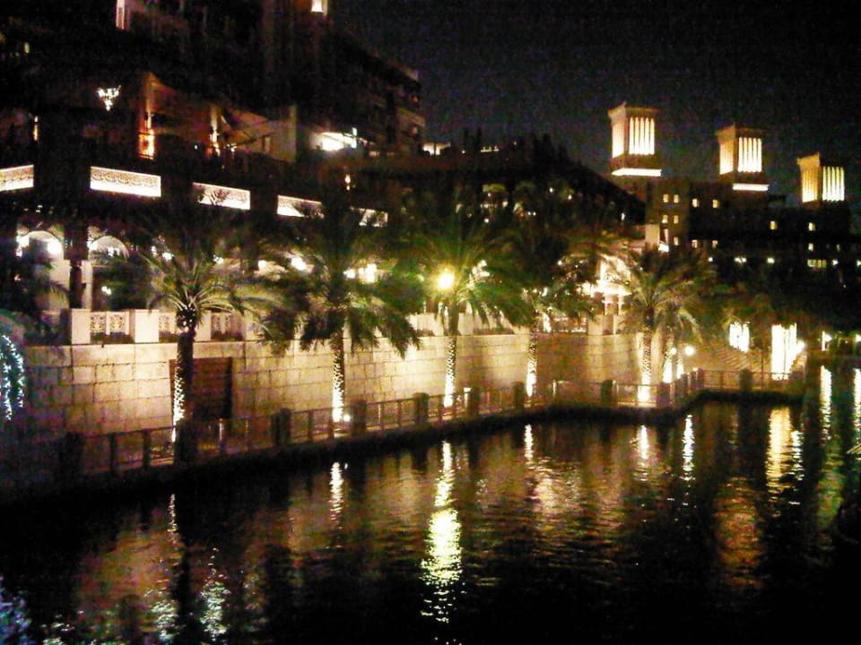 Madinat Kanäle/Lagune bei Nacht Jumeirah Al Qasr