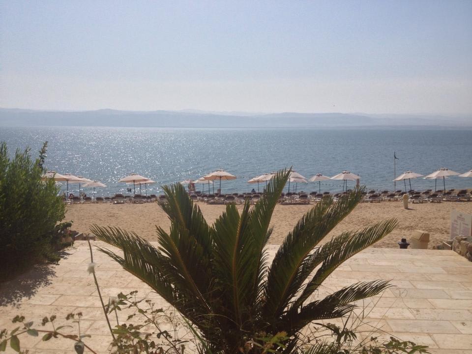 Dead Sea beach is very nice Crowne Plaza Jordan Dead Sea