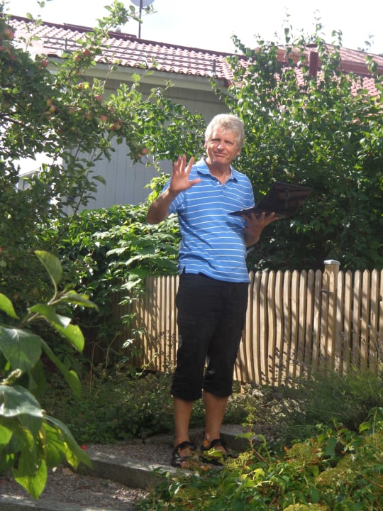 Wlan geht nur im Garten B&B Vaxholms