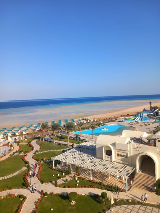 Ausblick Gravity Hotel & Aquapark Sahl Hasheesh