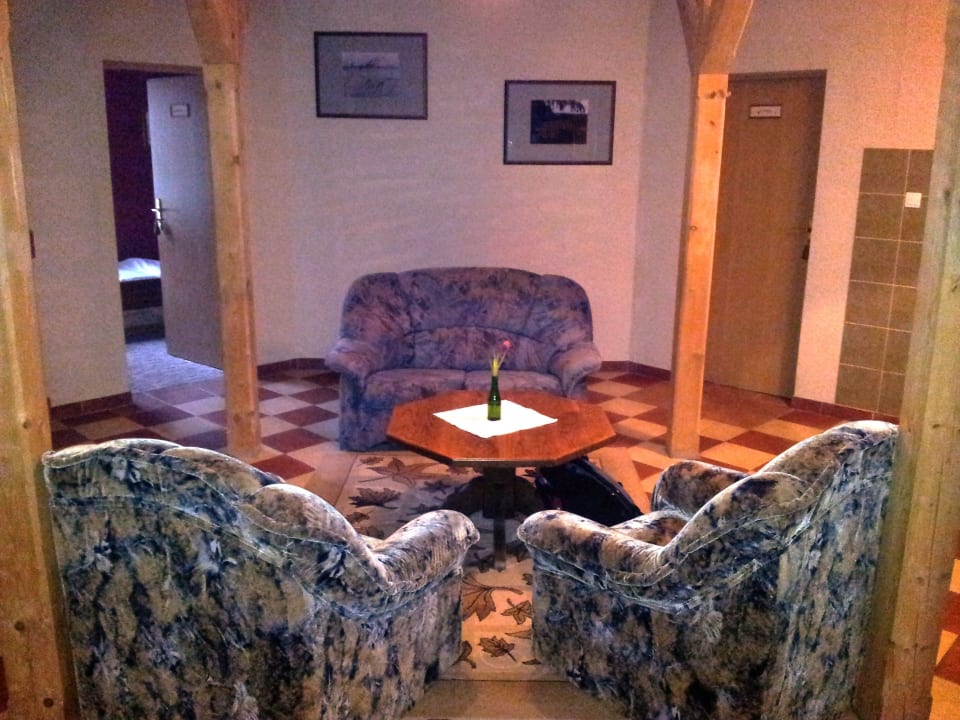 Living room w domku 4-pokojowym Teatr Nasz Michałowice