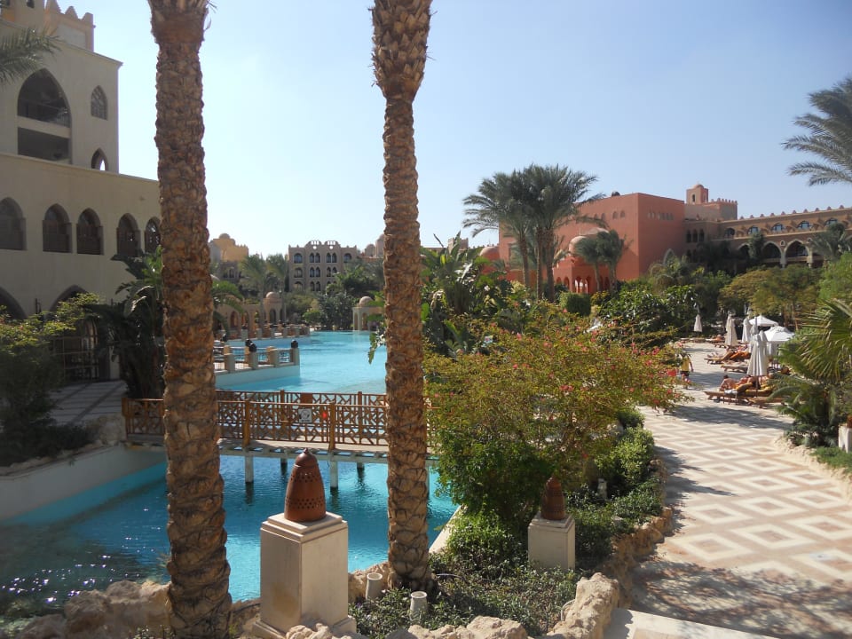 Pool und Restaurant Makadi Palace