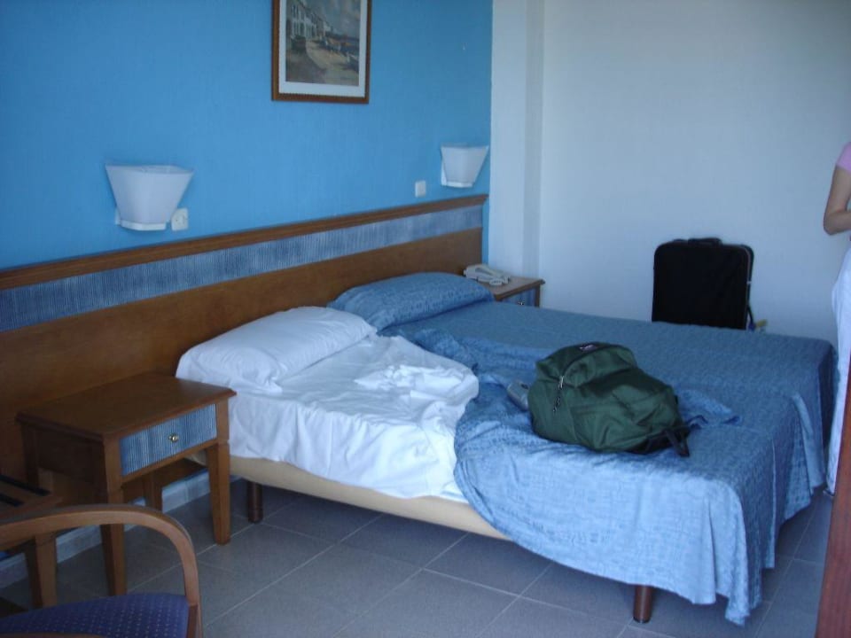 Ansicht des Zimmers vom Balkon Hotel Timor