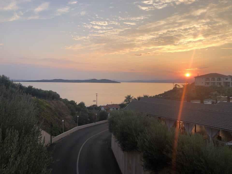 Ausblick Akrathos Beach Hotel