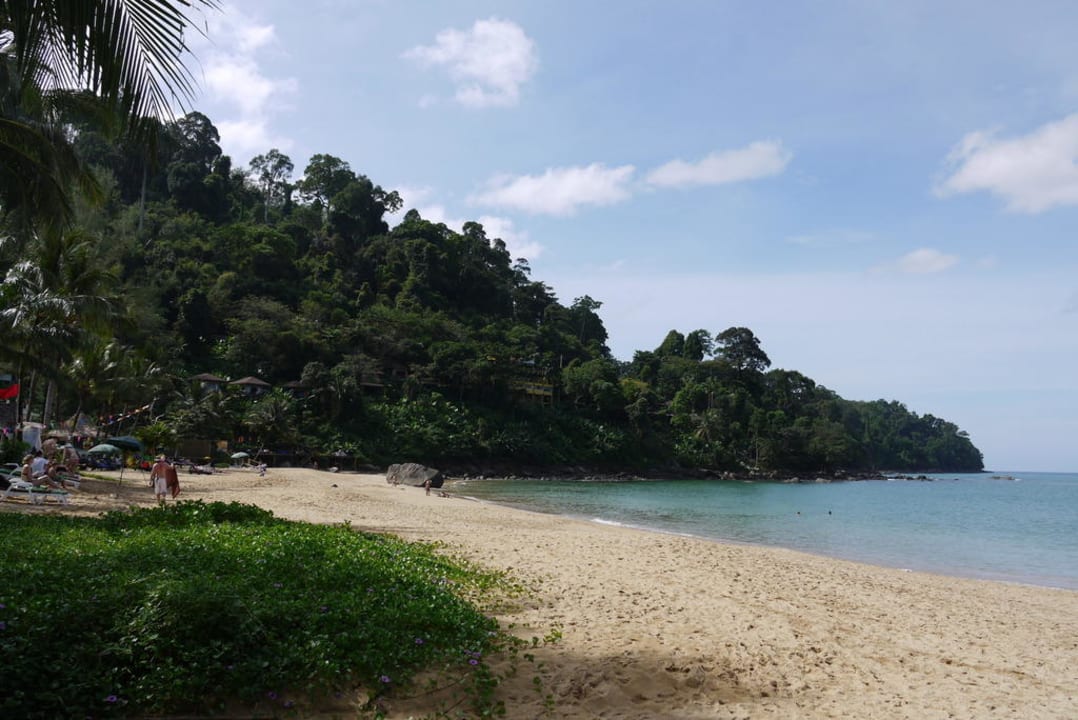 Blick nach links Khao Lak Bayfront Resort