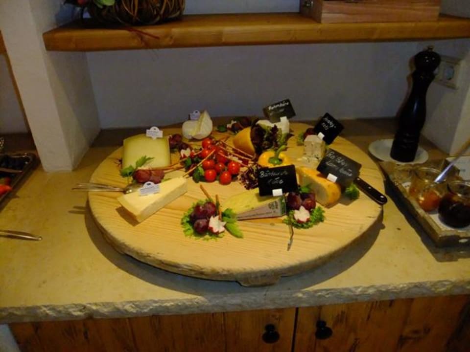 Käseauswahl Hotel Tanneck