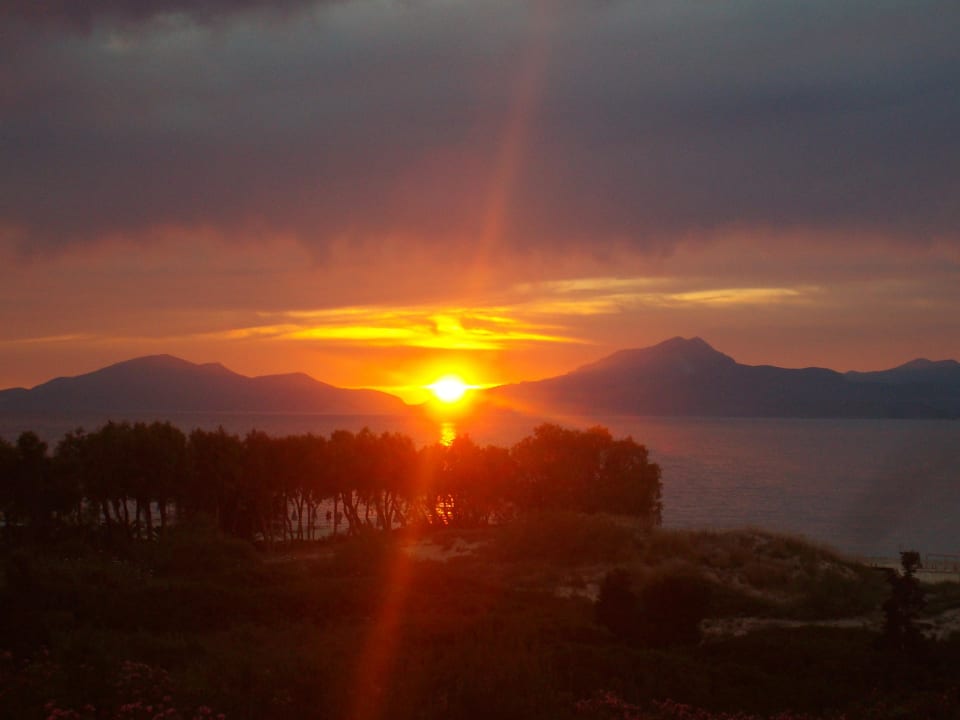 Die Sonnenuntergänge waren besonders schön Caravia Beach Hotel