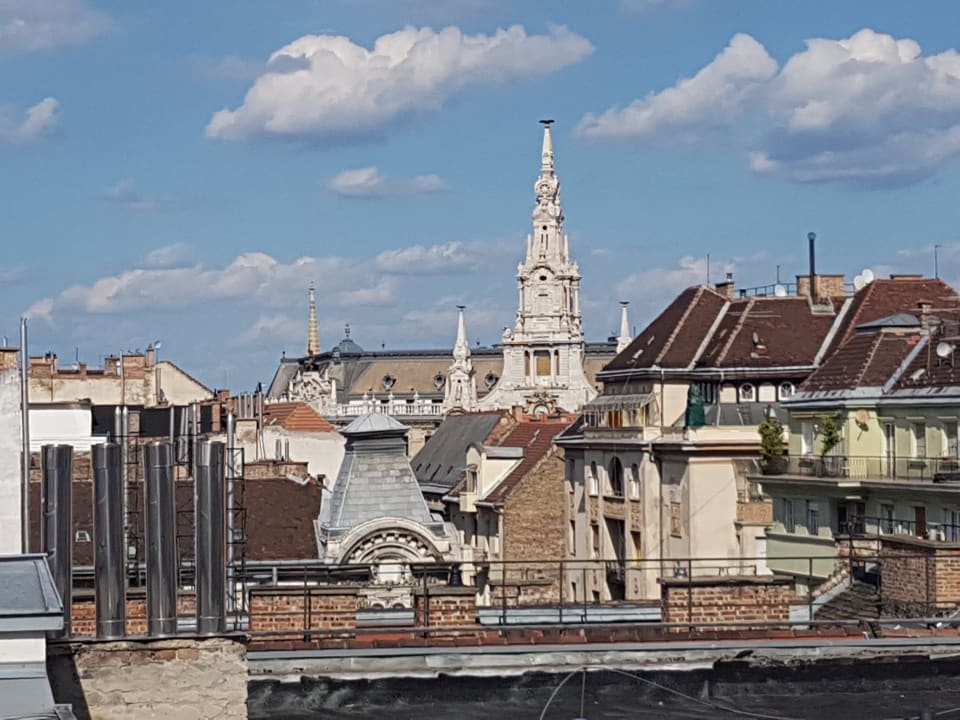 Ausblick Continental Hotel Budapest