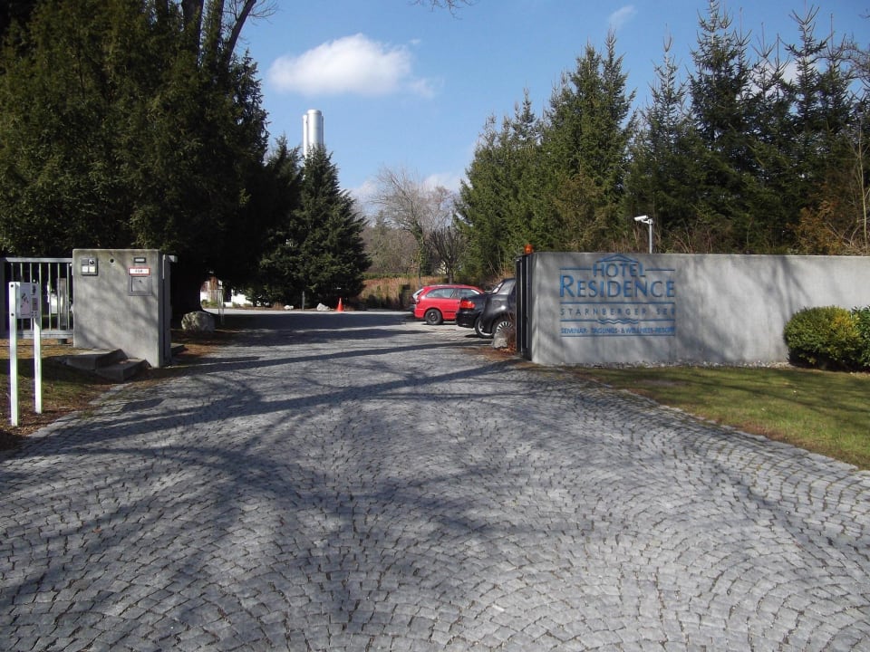 Einfahrt Hotel Hotel Residence Starnberger See