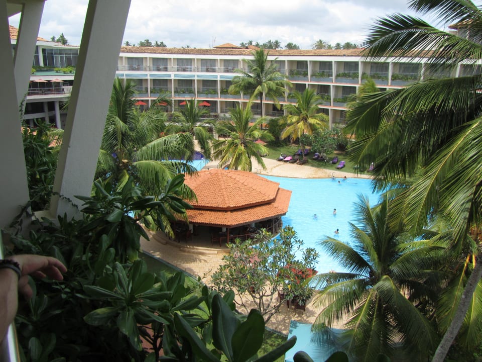 Blick zum Pool Occidental Eden Beruwala, a member of Barcelo Hotel Group