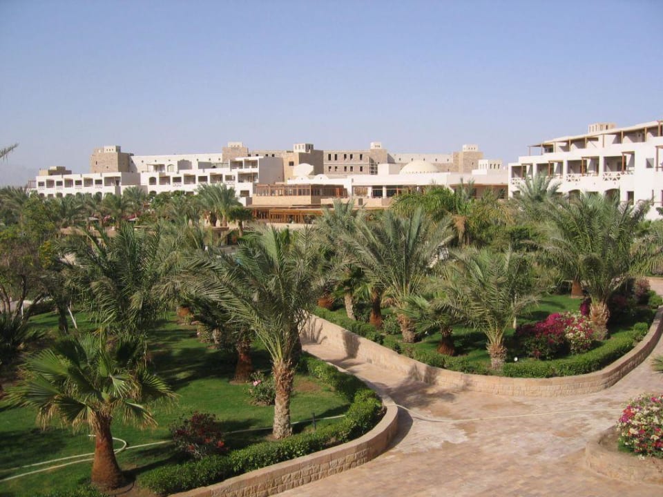Hotel vom Balkon aus Fort Arabesque Resort, Spa & Villas