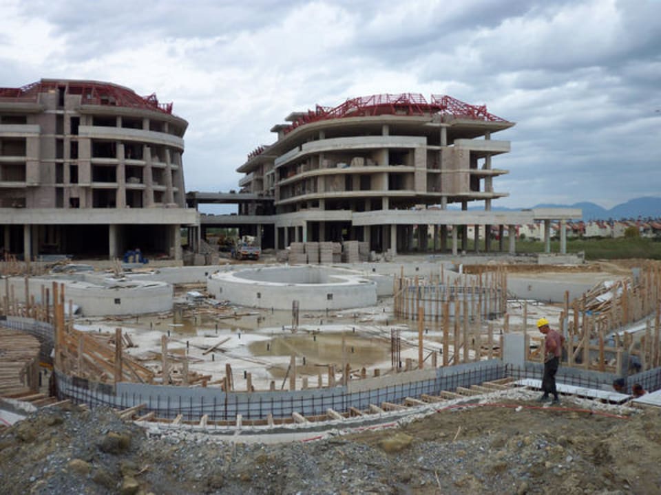 Sherwood Dreams in der Bauphase Sherwood Dreams Resort