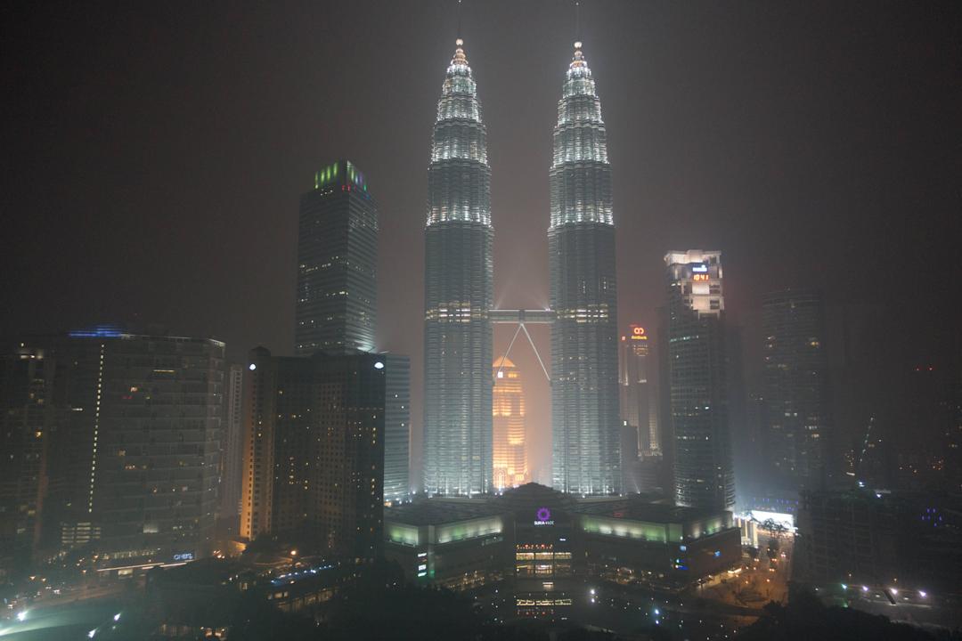 Ausblick vom TwinTower-View-Room Hotel Traders Kuala Lumpur