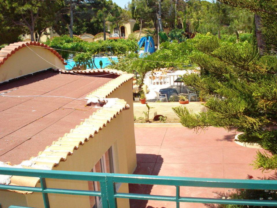 Ausblick von unserem Zimmer Hotel Mari