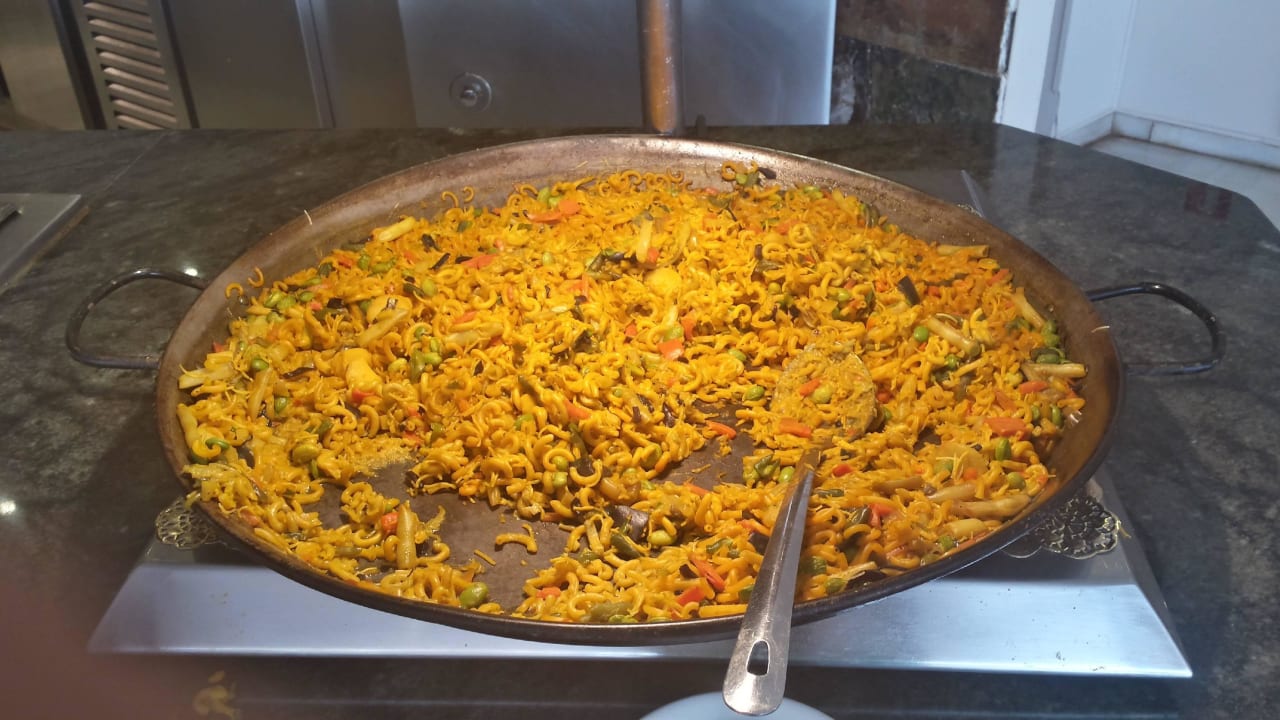 Niečo ako paella, ale bez rýže Mar Hotels Paguera & Spa