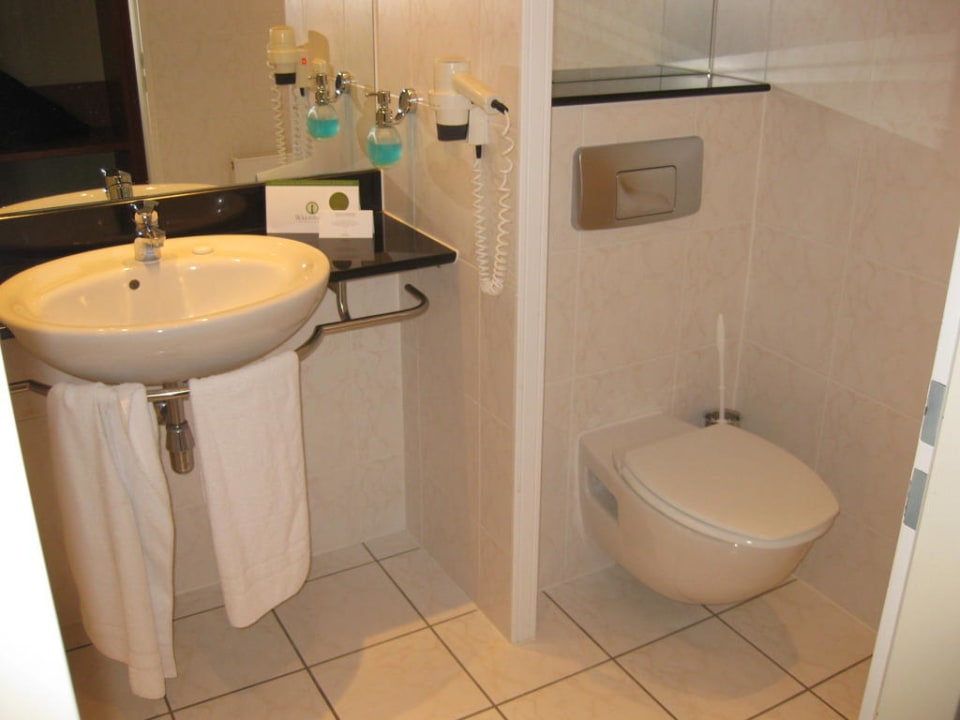 Bad und WC Vienna House by Wyndham Thüringer Hof Eisenach