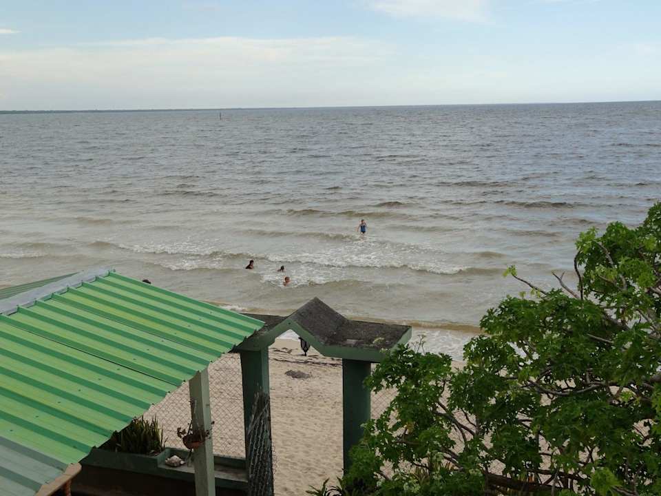 Ausblick vom oberen Zimmer Hostel Casa Kiki