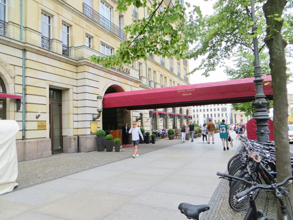 Eingang Hotel Adlon Kempinski Berlin