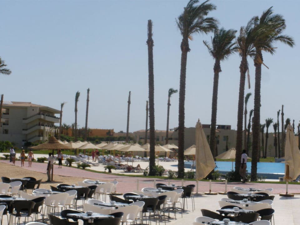 Blick von der Poolbar Cleopatra Luxury Resort Makadi Bay
