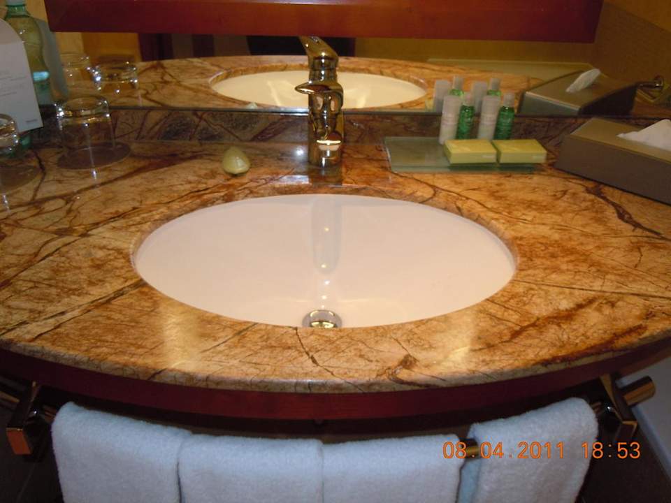 Waschgelegenheit im Badezimmer The Westin Warsaw