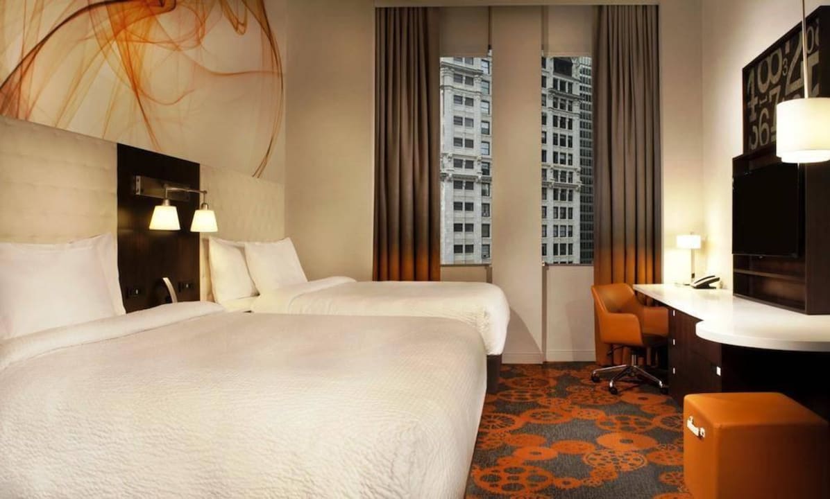 Two Queen Beds  Residence Inn by Marriott New York Manhattan/World Trade Center Area