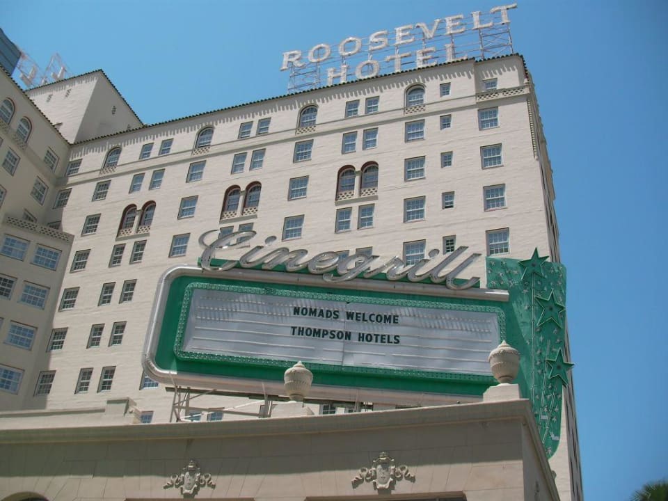 Aussenansicht Roosevelt Hotel Hollywood Hotel Hollywood Roosevelt