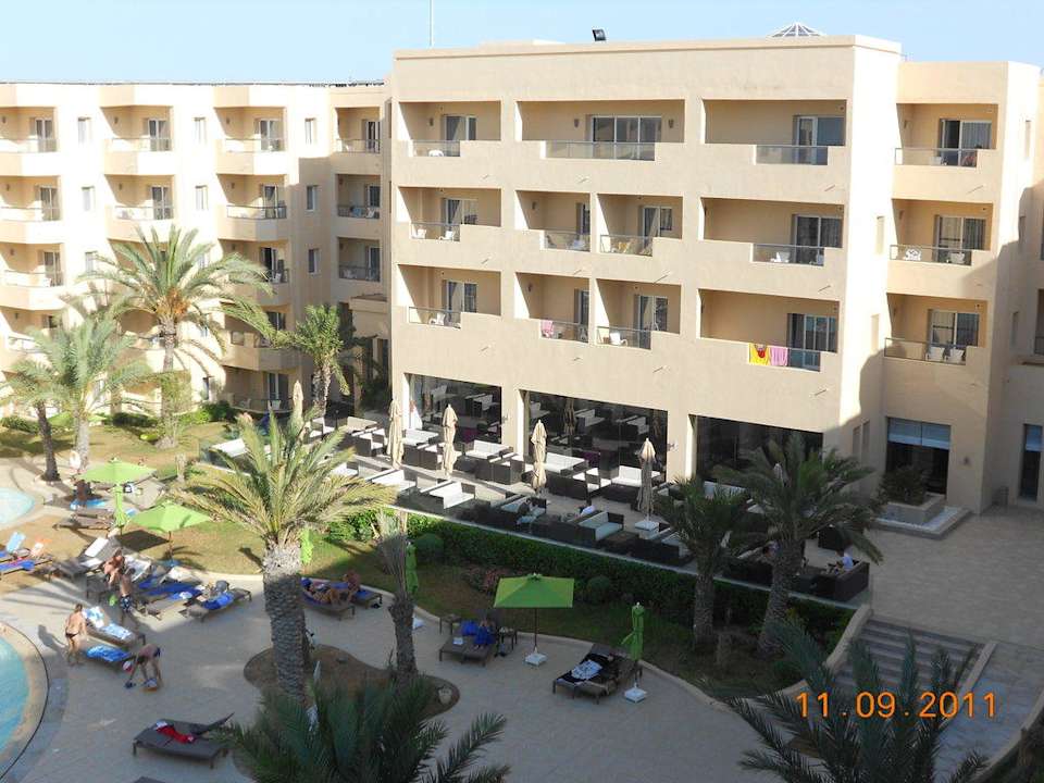 Blick aus der 3.Etage Hotel Rosa Beach