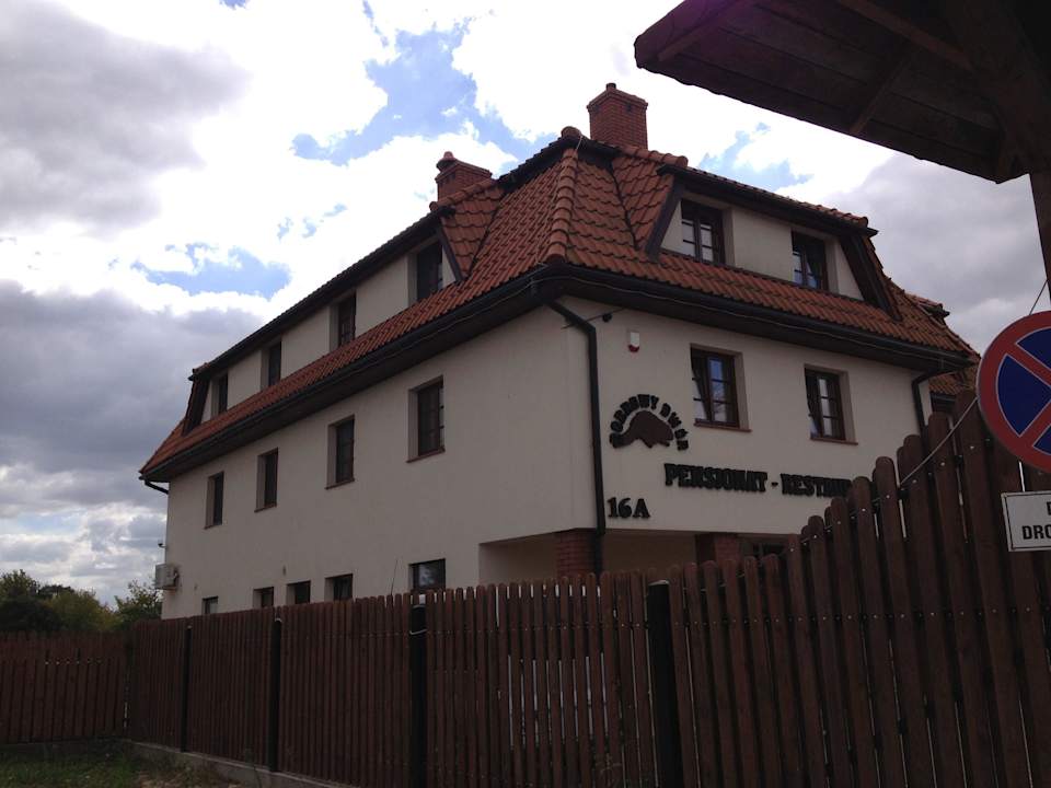 Widok z zewnątrz Pension Bobrowy Dwór