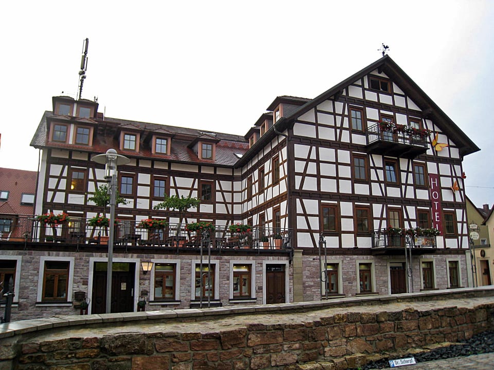 "Übersichtsaufnahme " Hotel Deutsches Haus (Hammelburg