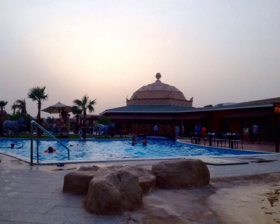 Pool im Hauptbereich Pickalbatros Alf Leila Wa Leila Resort - Neverland Hurghada