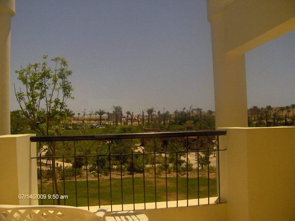 Ausblick vom großen Balkon unseres Zimmers Xperience Kiroseiz Parkland Resort