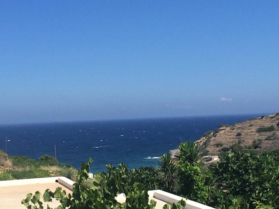 Unsere Aussicht vom Balkon Petrino Hotel