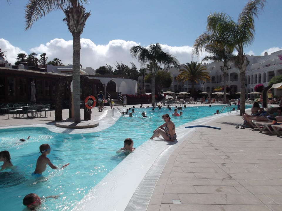 Der "Aktionspool" Sotavento Beach Club