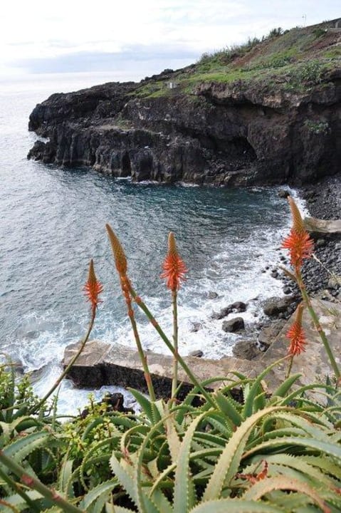 Von der Terrasse nach rechts Hotel Rocamar