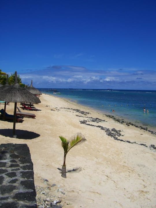 Strand bei Ebbe Le Meridien Ile Maurice