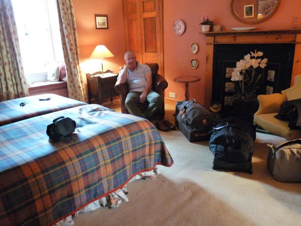 Schlafzimmer mit Kamin Fishergate House B&B