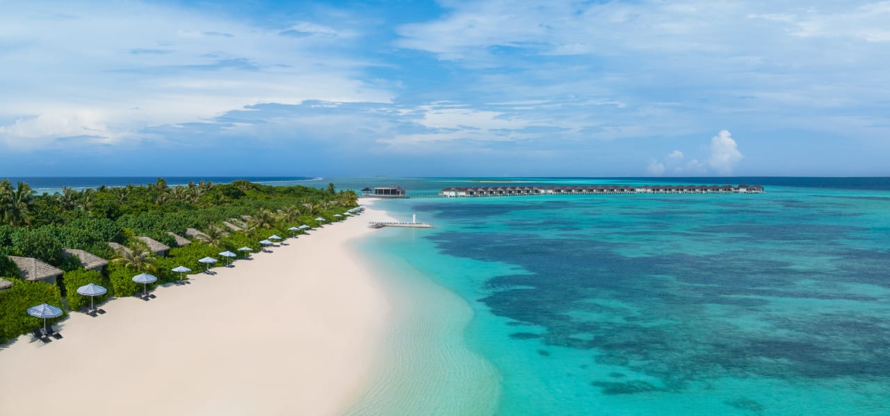 Außenansicht Le Meridien Maldives Resort & Spa