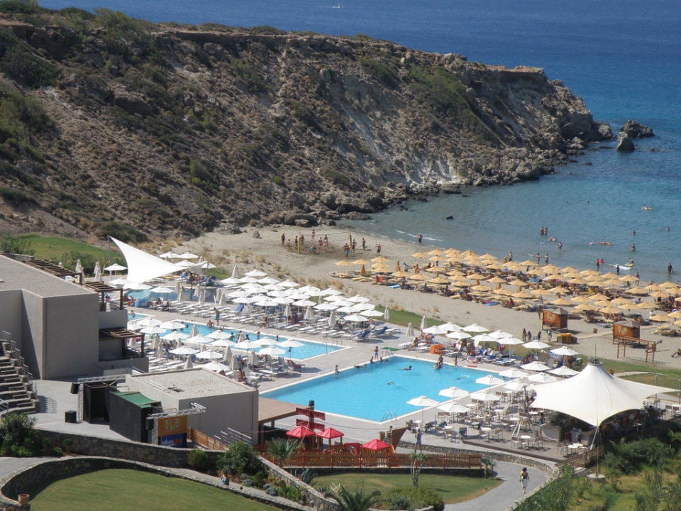 Mikri Poli von der Brücke aus Atlantica Mikri Poli Crete