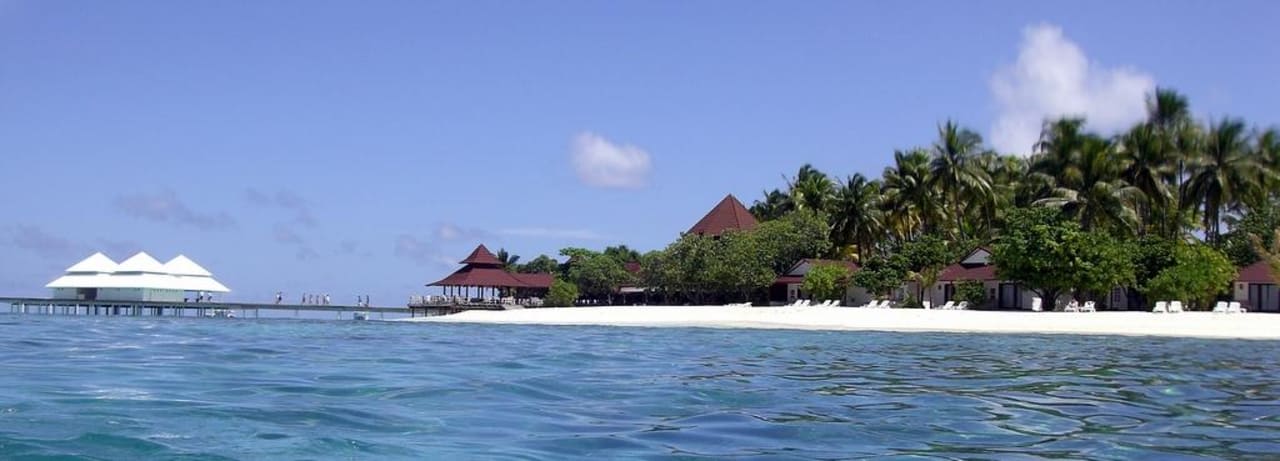 Sicht auf Insel Diamonds Thudufushi