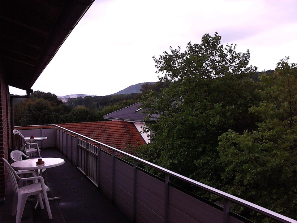 Vom Balkon Landidyll Hotel zum Freden