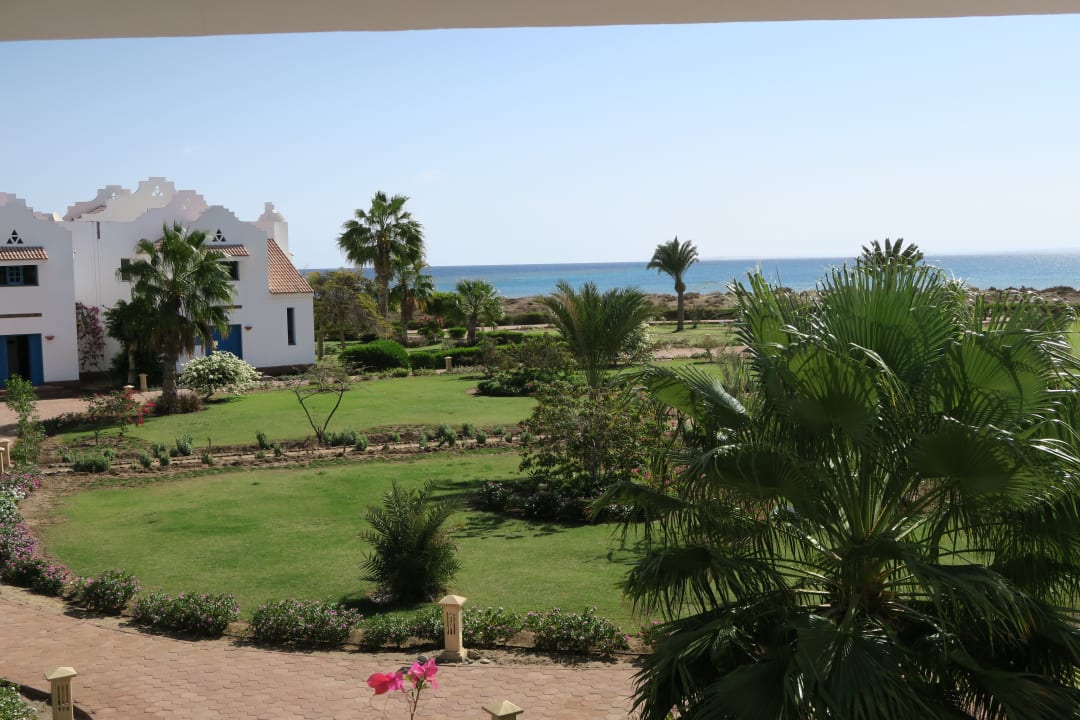 Zimmer mit Blick mit Blich aufs Meer. Lahami Bay Beach Resort
