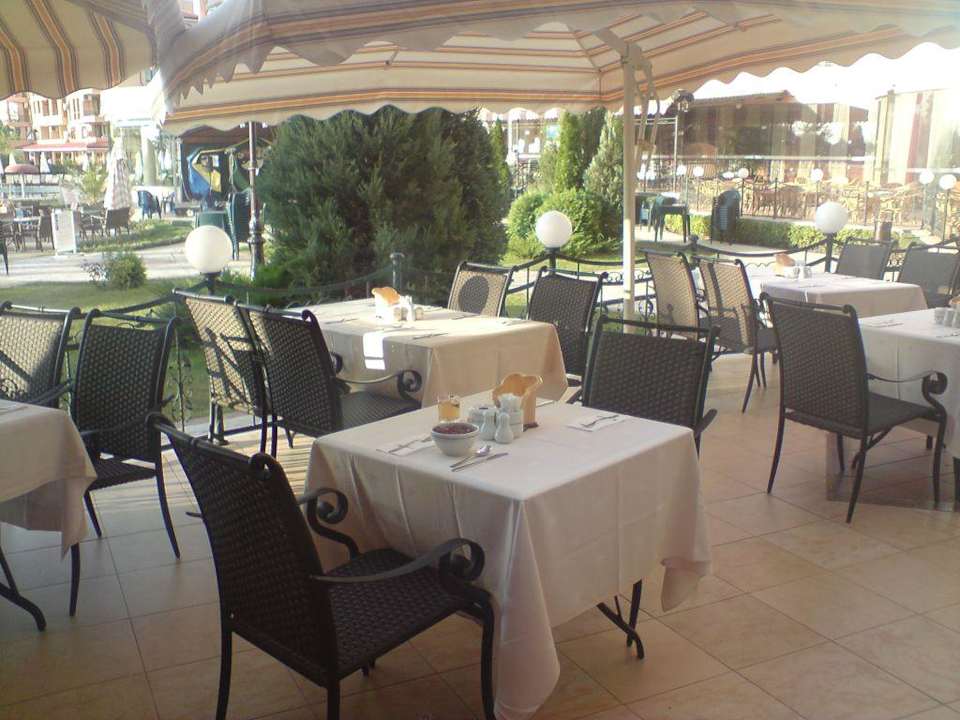 Restaurantterrasse Hotel Tiara Beach